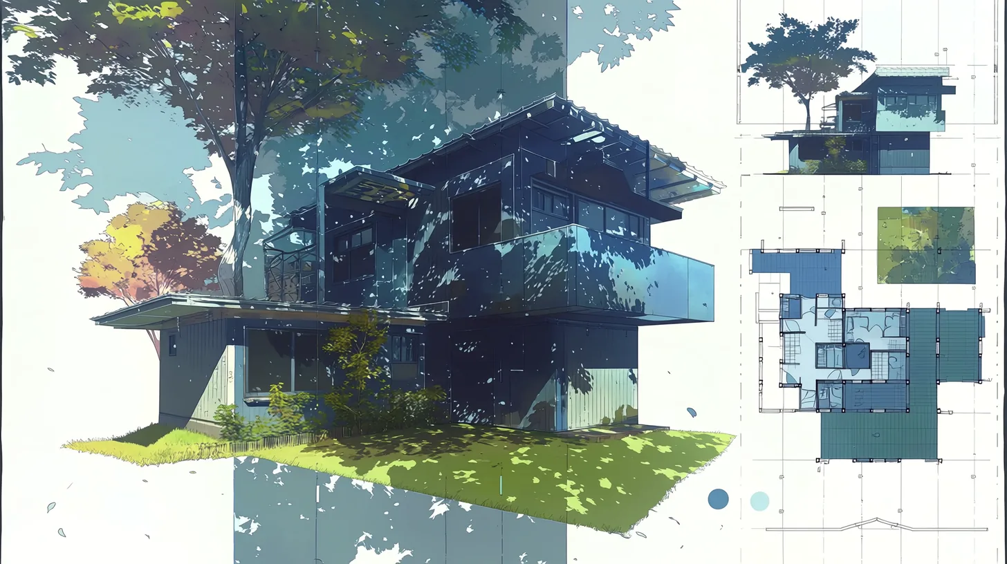 动画背景 · 秋