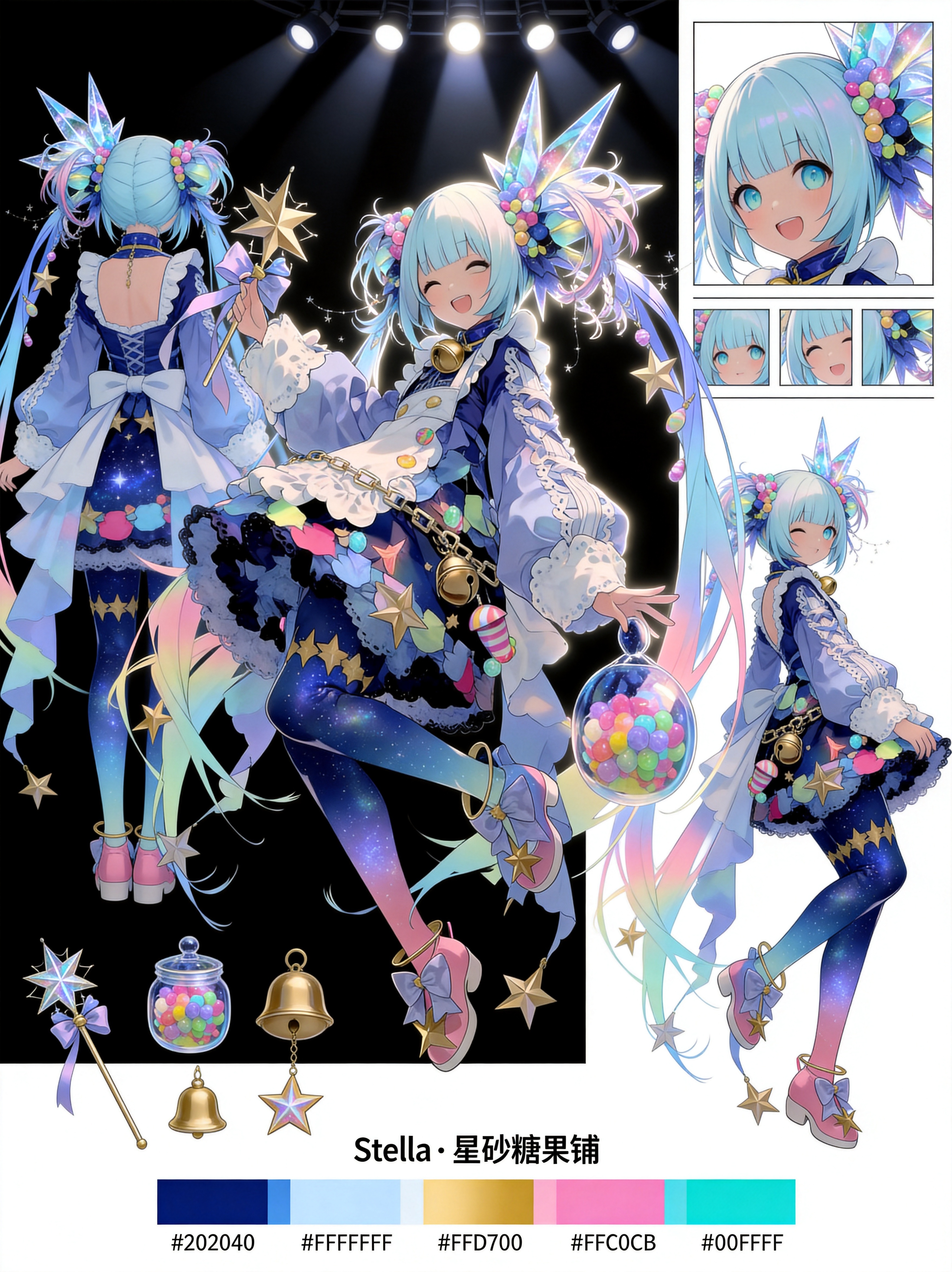Stella 角色设定板